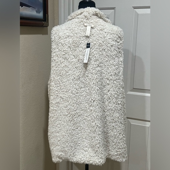 WESTBOUND WOMENS REVERSIBLE FAUX FUR SHERPA JACKET VEST SIZE 3X NWT - Picture 7 of 11